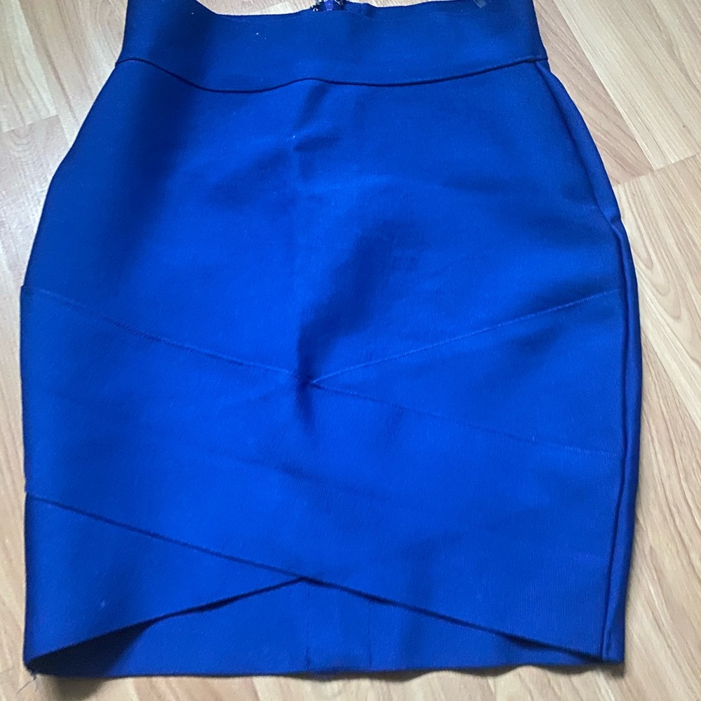 Bandage Blue Skirt